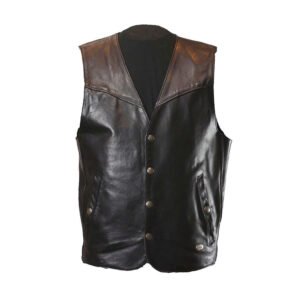 Leather Vest Women