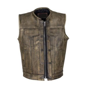 Leather Vests Men